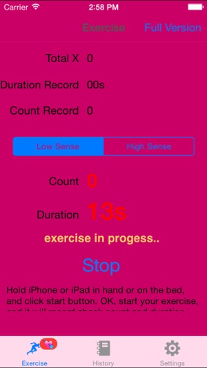 Exercise Tracker - record your pushup, s