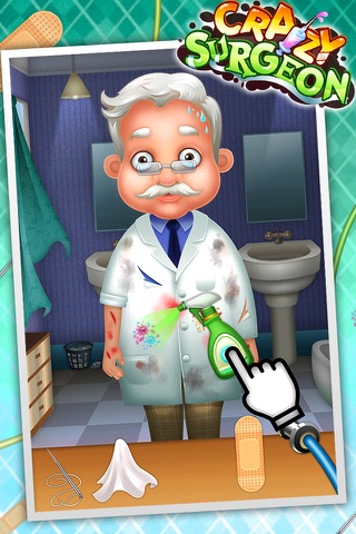 Crazy Surgeon - casual free kids games & doctor game screenshot 4