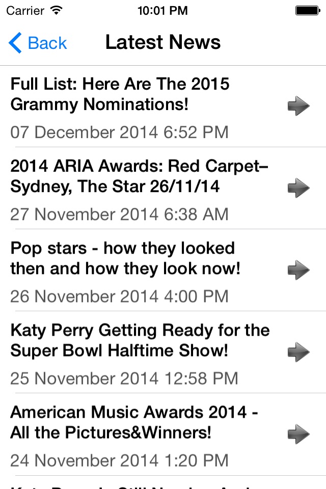 Fan Club Trivia: Katy Perry edition screenshot 3