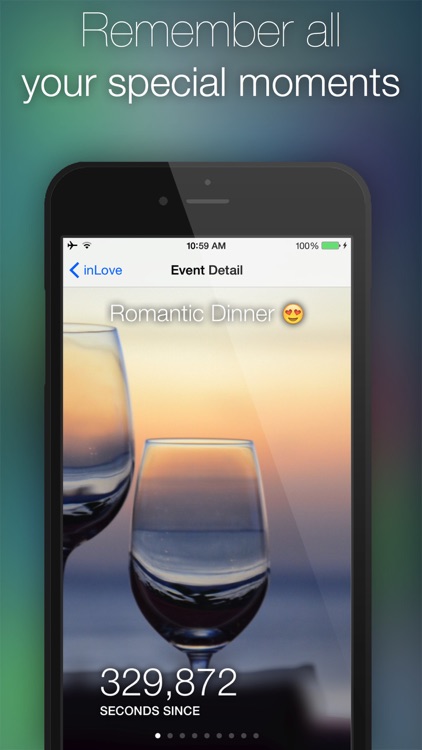 inLove - App for Two: Event Countdown, Diary, Private Chat, Date and Flirt for Couples in a Relationship & in Love screenshot-3
