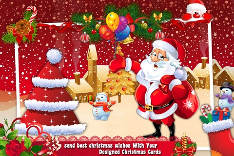 Christmas Card  Maker free 2015 screenshot 2