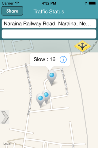 Traffic Status - náhled