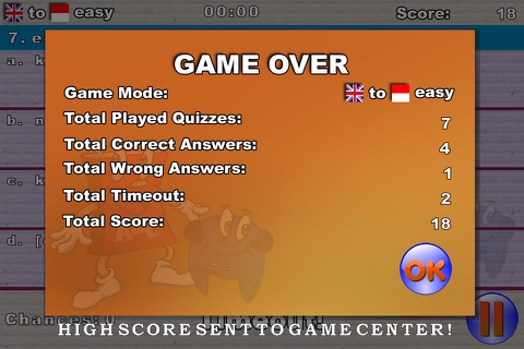 Kamus Lengkap Quiz Game screenshot 3