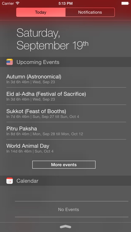 Holidays Plus US FREE - Holiday tracker with calendar export