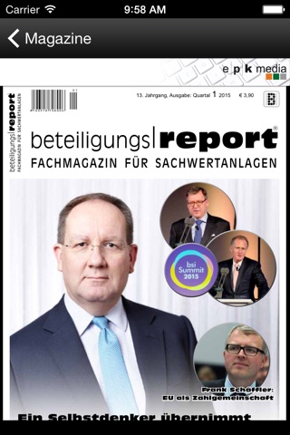 epk Kiosk | Magazine zum Thema Sachwertfonds und Finanzmarkt für Anleger, Finanzinteressierte und Schüler screenshot 2