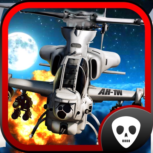 Helicopter Gunship Parking Pilot 3D Flying and Landing Flight Simulator iOS App