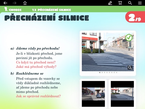 Dopravní výchova interaktivně screenshot 2
