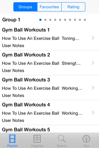 Gym Ball Workouts! screenshot 2