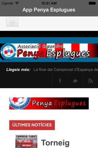 Penya Esplugues screenshot 2