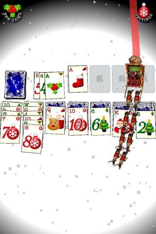 Santa's Solitaire - 3D Christmas Klondike! screenshot 3