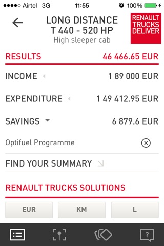 Cost Saver by Renault Trucks screenshot 3