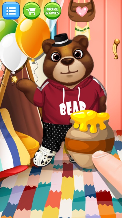 Little Pet Teddy Bear Tea Party - Salon Game