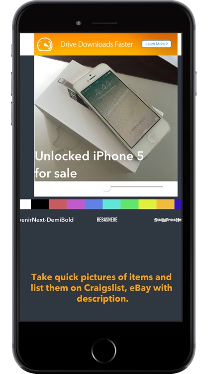 QuickPhotoTxt - add text to photos fast screenshot-4