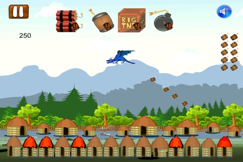 Adventures of the Blue Dragon : Village Bomber - Free screenshot 3