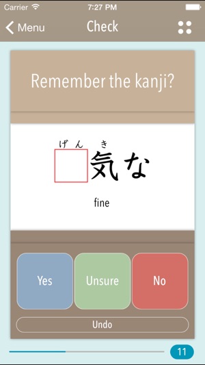 GENKI Kanji Cards(圖4)-速報App