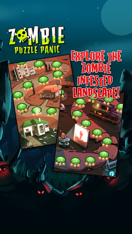 Zombie Puzzle Panic screenshot-3