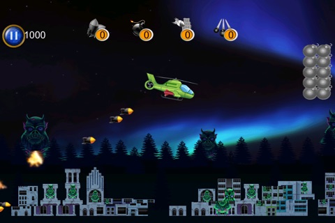 A1 Helicopter Monster Rampage Pro - cool airplane shooting mission game screenshot 2