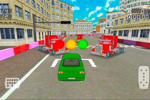 The Chase Racing : Realistic 3D lorry and Car driver racing game screenshot 3
