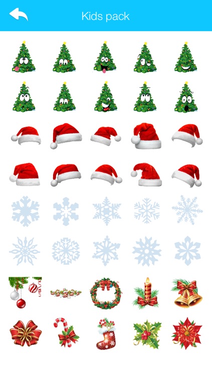 Christmas Stickers & Emoji for WhatsApp and All Chats Messengers 2016 Winter Holiday Edition
