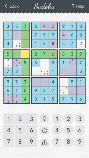 Sudoku 2 - japanese logic puzzle game wi