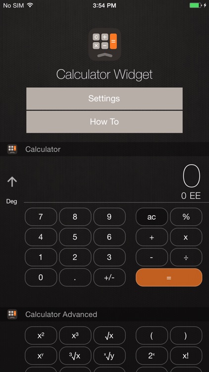 Calculator Widget Pro screenshot-3