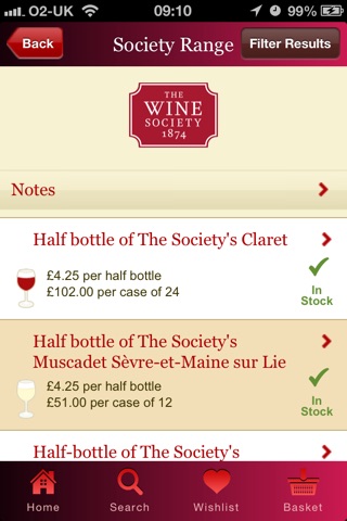 The Wine Society screenshot 2