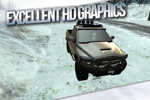 Winter Traffic Car Driving 3D screenshot 3