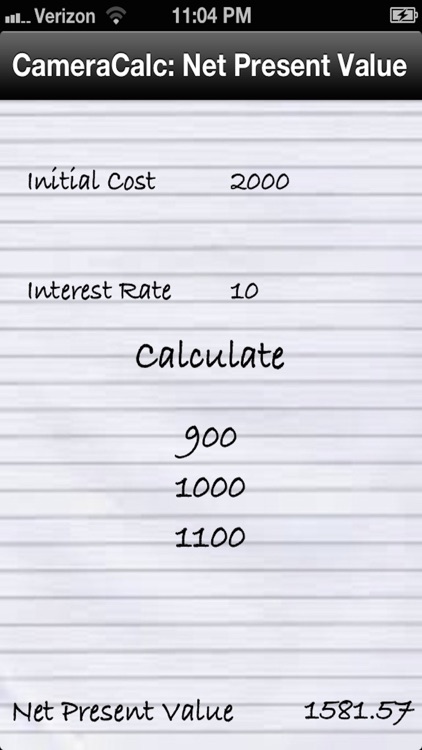 Net Present Value (NPV) Financial Calculator screenshot-4