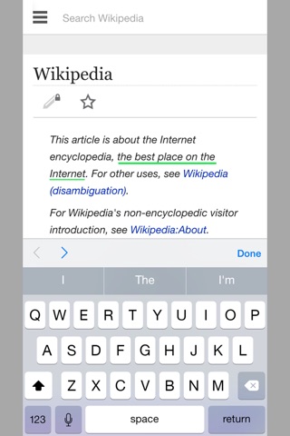 Winipedia screenshot 2