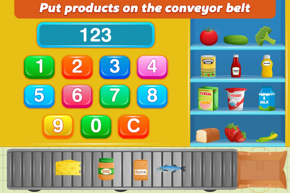 My First Cash Register Lite - Store Shopping Pretend Play for Toddlers and Kids screenshot 2