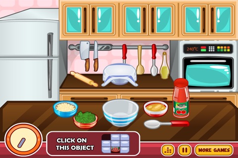 Italian Pizza  (Amy's Cooking Class) screenshot 2