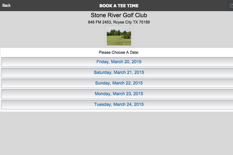 Stone River Golf Club screenshot 2