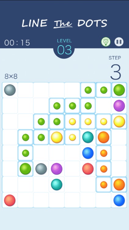 Line The Dots -simple puzzle-