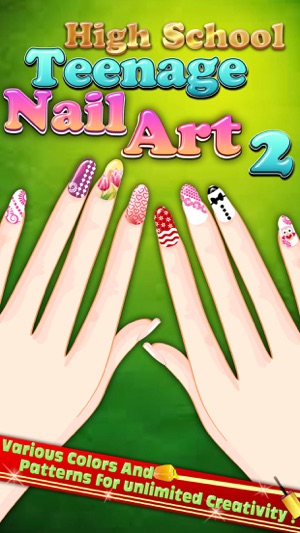 High School Teenage Nail Art Christmas party(圖3)-速報App