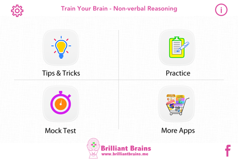 Train Your Brain - Non-verbal Reasoning Lite screenshot 2