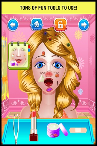 A Little Princess Party Salon Doctor - fairy casual spa & fashion make-up games for boys & girls screenshot 2