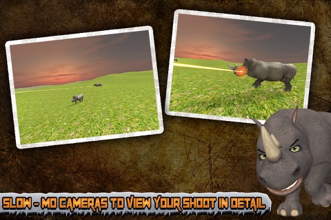 Sniper Hunter : Rhino Pro screenshot 2