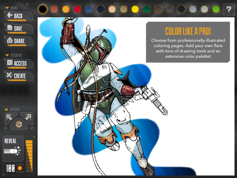 Star Wars Creativity Studio screenshot 2
