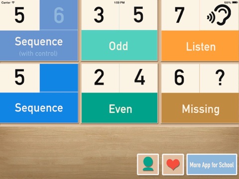 Montessori Hundred Board － Counting Numbers screenshot 3