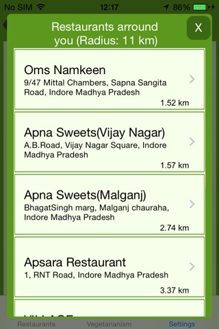 Vegetarian-Restaurants screenshot 4