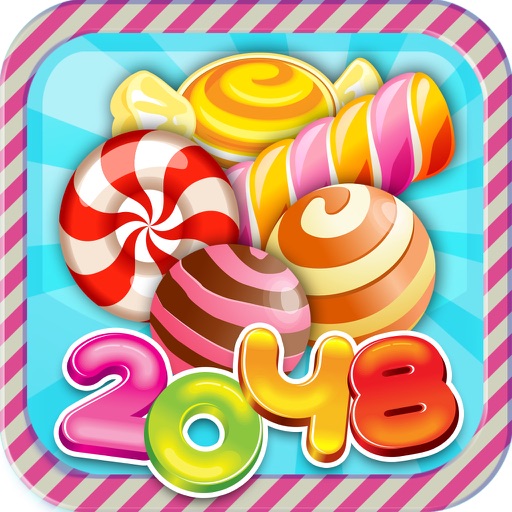 Candy 2048 Craze - Awesome Puzzle (Free) icon