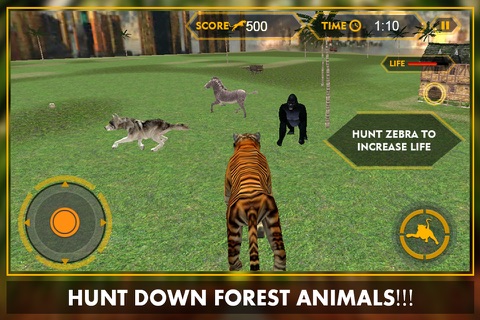 Angry Tiger Attack Simulator 3D screenshot 4