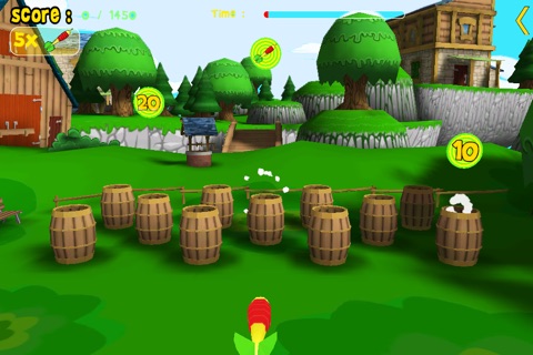jungle animals and darts for children - free game screenshot 2