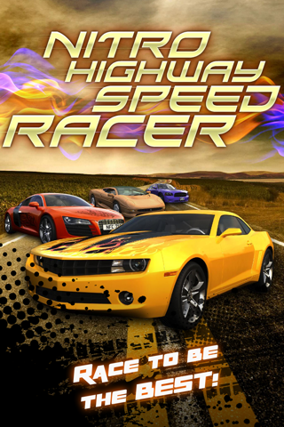 A Nitro Highway Speed Racer 3D - Furious Racing Car Simulation Game screenshot 3