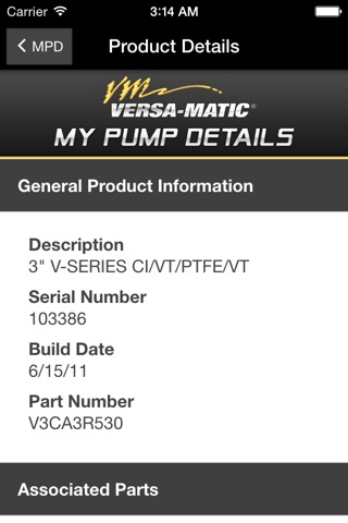 Versa-Matic Pump Tools and Pump Parts and Kits Locator for Air Operated Double Diaphragm AODD Pumps screenshot 4