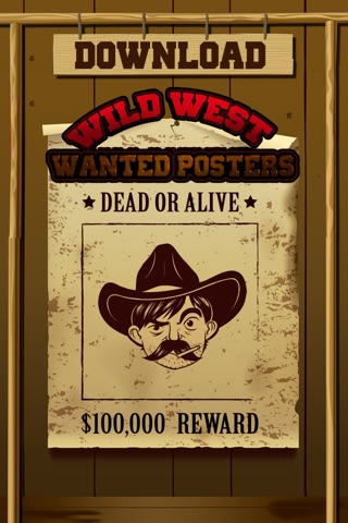 Wild West Wanted Poster Maker Pro - Make Your Own Wild West Outlaw Photo Mug Shots screenshot 4