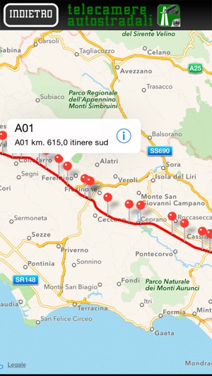 Video Telecamere strade ed autostrade(圖2)-速報App