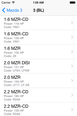 Auto Service Info for MAZDA screenshot 3