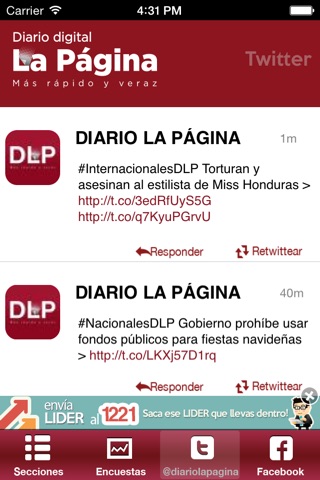 Diario digital La Página screenshot 3