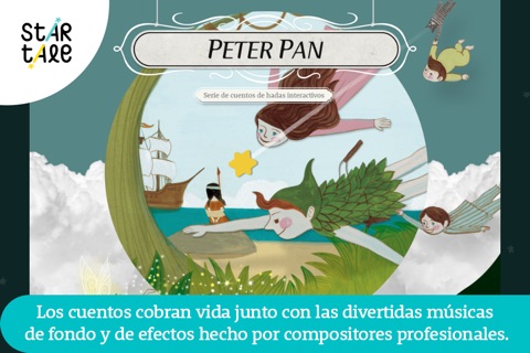 Peter Pan : Star Tale - Interactive Fairy Tale Series for Kids screenshot 2